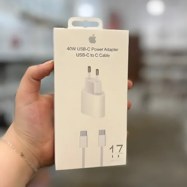 Cargador Completo 40W usb-c  Cable C-C