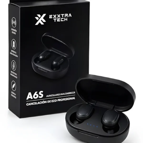 Auricular Bluetooth Ergonómicos Exxtra Tech A6S
