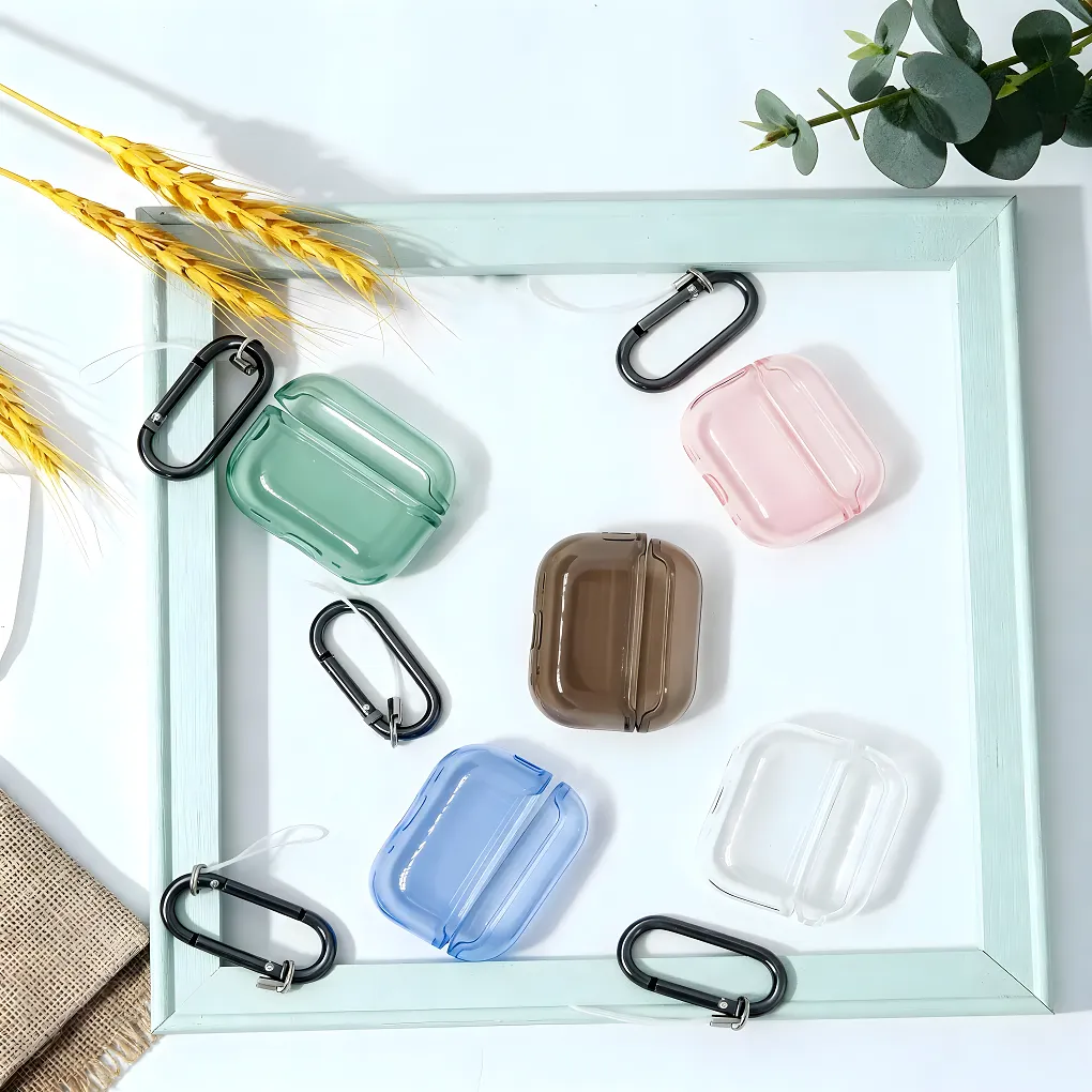 Funda de Silicona Lisas Color y Transparentes Color para Airpods Pro 2 (En Bolsita)