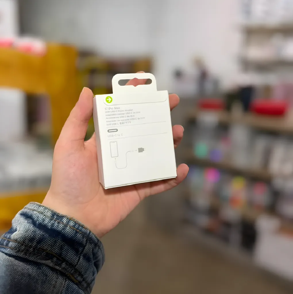 Cabezal Iphone Tipo C 35W (Pata Redonda)